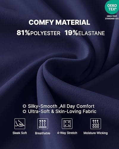 G4Free Pregnancy Shorts Over Bump Maternity Summer Activewear with Pockets Casual Elastic Waist Postpartum Shorts Comfy(Royal Blue,L,6'') - Thumbnail 3