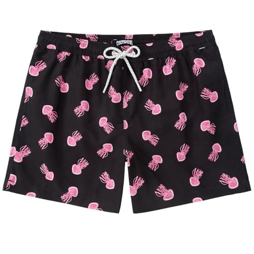 CoozySphere Mens Swim Trunks 5 Inch Quick Dry Board Shorts with Mesh Lining and Pockets Bathing Suit L - Image 1