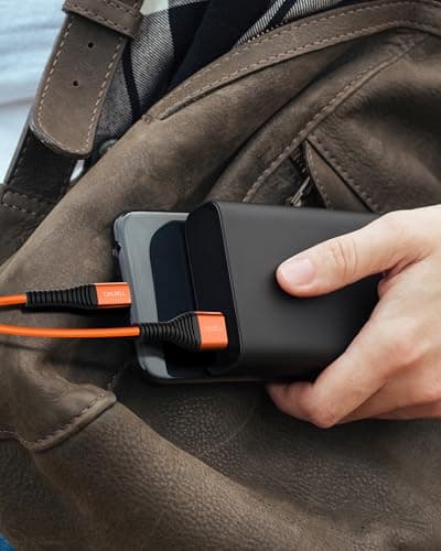 COOLSELL Silicone USB C Cable Short 1.5ft 3 Pack, 60W Fast Charging USB A to Type-C Cord Compatible with iPhone 17/16/15 Samsung Galaxy S23 S22 Google Pixel iPad for Power Bank/Car/Office/Travel - Thumbnail 6