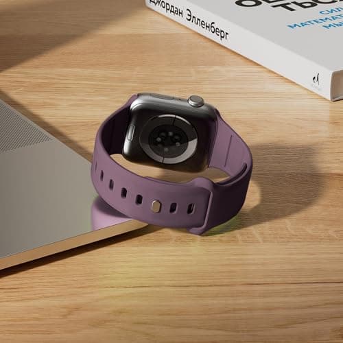 12 Pack Sport Bands Compatible with Apple Watch Band 38mm 40mm 41mm 42mm 44mm 45mm 46mm 49mm for Women Men,Soft Wristband Silicone Strap for iWatch Bands Series 11 10 9 8 7 6 5 4 3 2 1 Ultra SE - Thumbnail 4