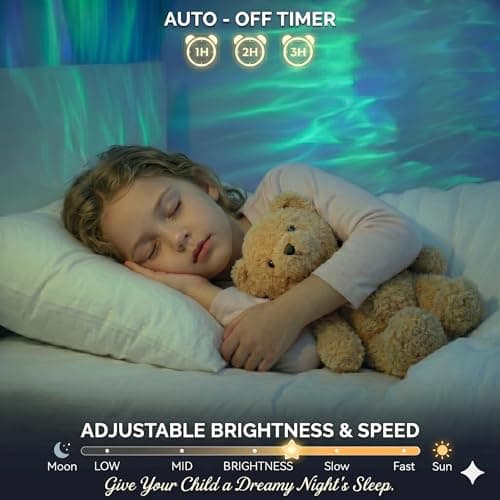 Galaxy Projector for Bedroom, Galaxy Light Projector with 41 Lighting Modes, Night Light for Kids, Nebula Lamp with Timer and Remote,Gift for Teens, Gifts for Girls, Boys, Adults, Christmas, Birthday - Thumbnail 3