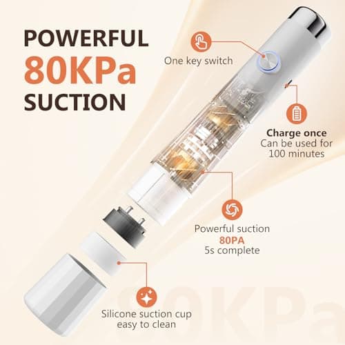 Kayiant Vacuum Sealer For Food (Compact Vacuum Sealers+30 Reusable Vacuum Bags), Powerful Handheld Vacuum Sealer for 10X Preservation & Fresh - Thumbnail 3