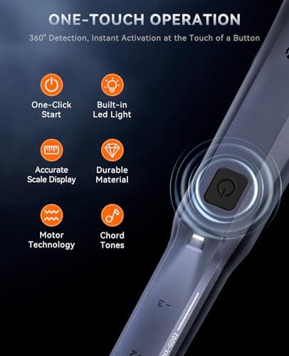 SUNPOW Metal Detector Pinpointer Rechargeable – 800mAh Battery for 15H Use – IP68 Fully Waterproof Handheld Wand – High Sensitivity 360° Detection – Treasure Hunting Tool for Adults & Kids – NXGD02 - Thumbnail 5