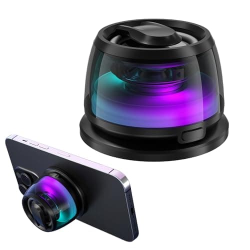 EGBULL Magnetic Bluetooth Speaker, Portable Phone Stand Speaker with RGB - Image 1