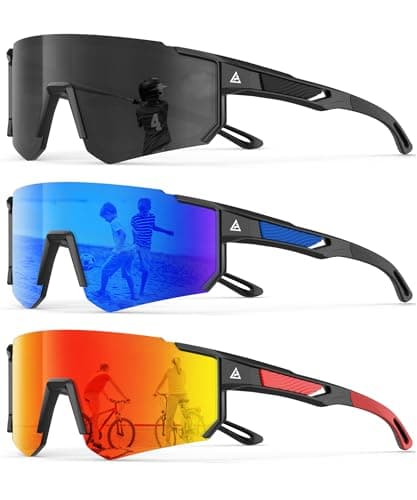 KALIYADI Kids-Sunglasses Toddler-Sunglasses Boys-Girls Youth-Sport-Sun-Glasses: Baseball Running UV400 Protection Age 6-14 - Image 1