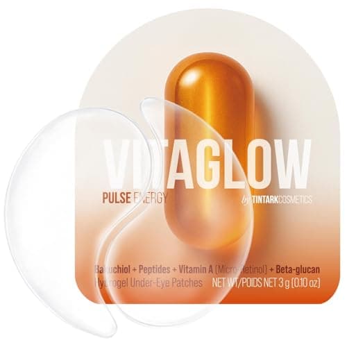 Pulse Energy Retinol Under Eye Patches (28 Pairs), Bakuchiol, Peptides & Vitamin A Hydrogel Eye Mask for All Skin Types, including Sensitive Skin - Smooth Fine Lines & Wrinkles, Firming Lift - Image 1