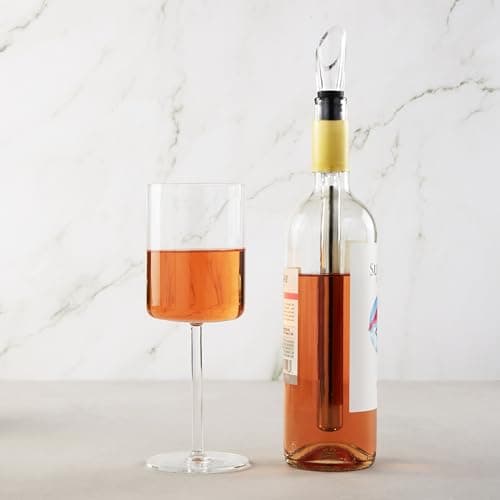 BergHOFF 6Pc Air Pressure Wine Opener with Chiller Pourer, Foil Cutter, Aerator Pourer, Vacuum Stopper Great for Gift - Thumbnail 3