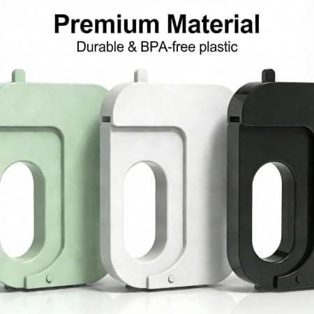 Food-Safe Silicone Bag Clips, 3-Piece Green Set - Heavy Duty One-Piece Molding for Kitchen, Travel & Food Storage, 2kg/4.4lbs Load Capacity, 30% Better Moisture Resistance - Thumbnail 4