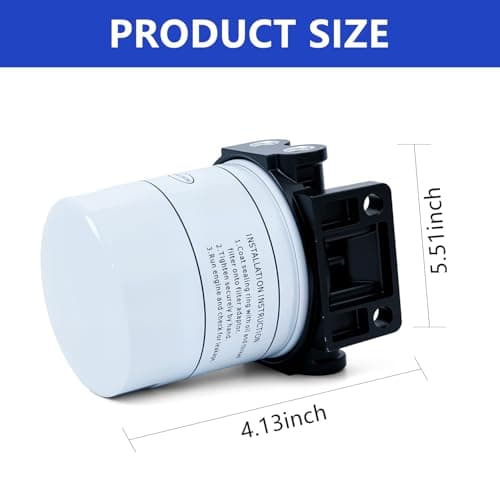 AUIVERED 802893Q01 Fuel Water Separator Kit - 18-7983-1 Filters - Compatible with Mercury Mercury 35-807172 35-60494-1 18-7944 Marine 35-55501 35-57250 35-806771 35-802893T 35-802893Q ABB-FUELF-IL-TR - Thumbnail 5