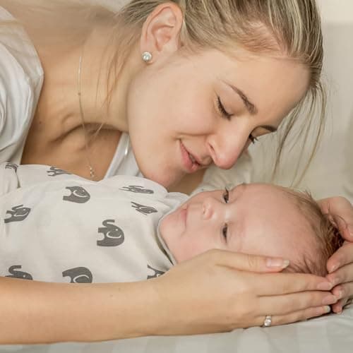 GLLQUEN BABY Swaddles for Newborns 0-3 Months, Adjustable & Easy Fastener - Thumbnail 2