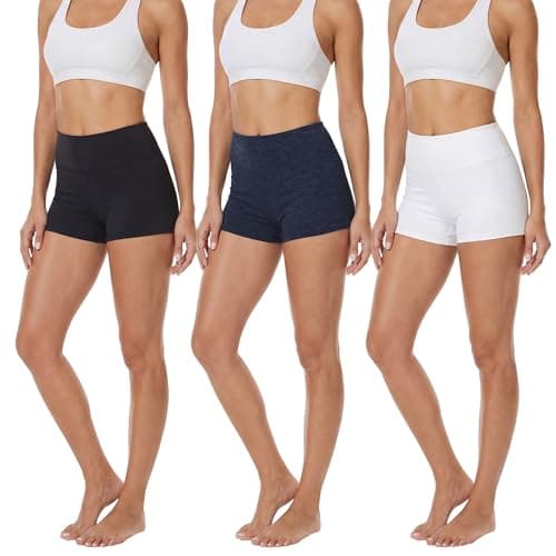 Showitty Women's 2" Booty Biker Shorts High Waisted for Dance Volleyball - Thumbnail 4