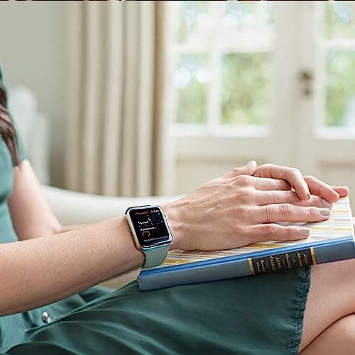 MITERV Compatible with Apple Watch Band 38mm 40mm 41mm Women Men Soft Silicone Sport Strap Replacement Wristbands with Classic Clasp for iWatch Series 8 7 6 5 4 3 2 1 Ultra SE 6Pack - Thumbnail 3
