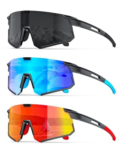 KALIYADI Polarized Sunglasses-Men Running Sunglasses: Mens Womens Polarized Sports Sun Glasses Cycling Driving Fishing - Image 1
