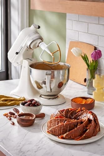 5 Quart Stainless Steel Mixer Bowl Compatible with 4.5-Quart & 5 Quart KITCHENAID TILT-HEAD STAND MIXERS,【Durable Dual-sided Sliding Mat Included】 - Thumbnail 2