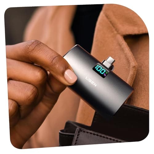7000mAh Mini Portable Charger USB C Power Bank for iPhone 17 Pro Max 22.5W Fast Charging[USB-C Only, No Cable Needed], LISEN for iPhone 17 Pro Max 16 15, Samsung,Pixel, iPad, AirPods - Image 1