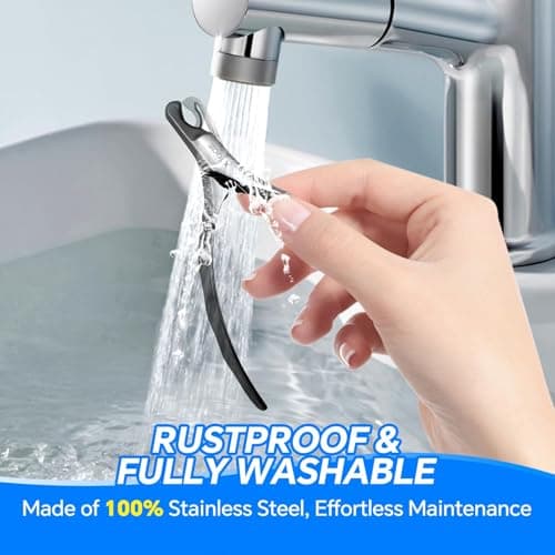 Professional Stainless Steel Dog Cat Nail Clippers & Trimmer Set, Sharp Blades for Precise Cutting, Easy-Grip Ergonomic Handle with Built-in Nail File, Durable Pet Grooming Tool for Small to Large Pet - Thumbnail 5