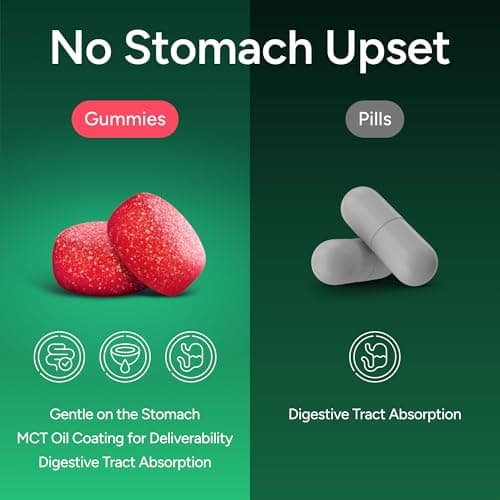 GLP-1 Support Supplement, Sugar-Free Berberine Complex Gummies with Ceylon Cinnamon, Milk Thistle, and ACV [AMPK Metabolic Activator] Berberine Supplement for Weight Loss & Appetite Support - Thumbnail 3