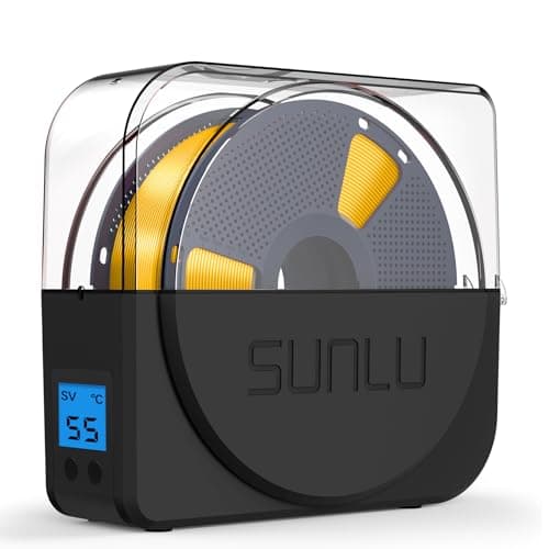 SUNLU Filament Dryer Box 2026 New Upgrade S1 Plus, Black - Image 1