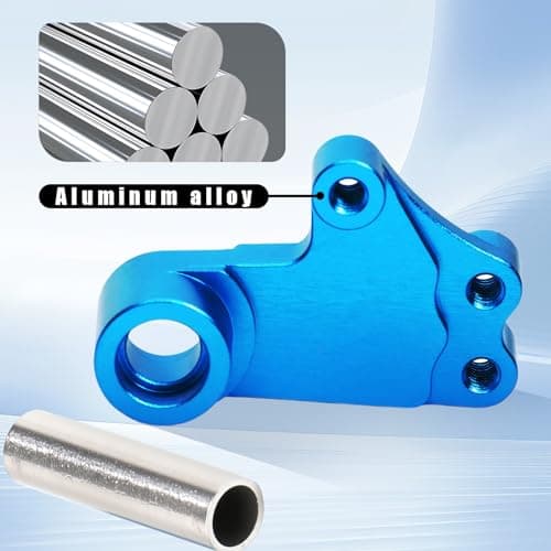 Aluminum Steering Arm for Tamiya GF01/GF02, Direct Replacement for #54588, Precision CNC Alloy Steering Upgrade for Enhanced Durability & Performance - Thumbnail 5