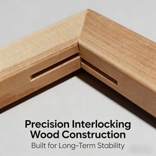 Sunook Custom Canvas Prints Personalized Photo Wall Art Decor, 12-Color HD 300 DPI Printing, Solid Pine Wood Frame, Waterproof Canvas, Ready to Hang Gift for Wedding Family Pet Memorial 24 * 36inch - Thumbnail 4