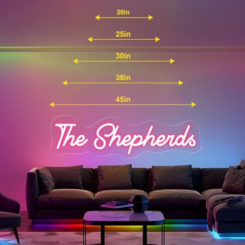 Customized neon signboards, specially designed for wall decoration, wedding scenes, birthday parties, bedrooms, and store names, featuring personalized neon signs.Customized signs as unique gifts - Thumbnail 5