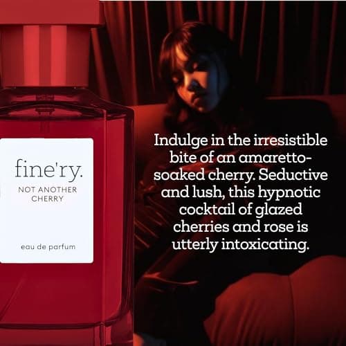 Fine'ry Not Another Cherry Eau De Parfum & Body Mist Gift Set | Fruity & Floral Notes Of Cherry, Rose & Almond | Fine Mist Spray & Perfume For Women | Fragrance Layering Duo (2oz + 5oz) - Thumbnail 6