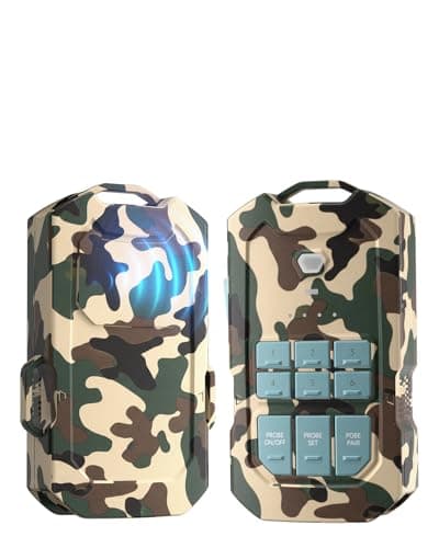 Camping Radar Security Alarm,Wireless Perimeter Alarm,Rechargeable Motion Sensor Trip Alarm,1/2 Mile Range,Waterproof System for Outdoor Security&Survival Gear-Updated Version(Desert Camo) - Image 1