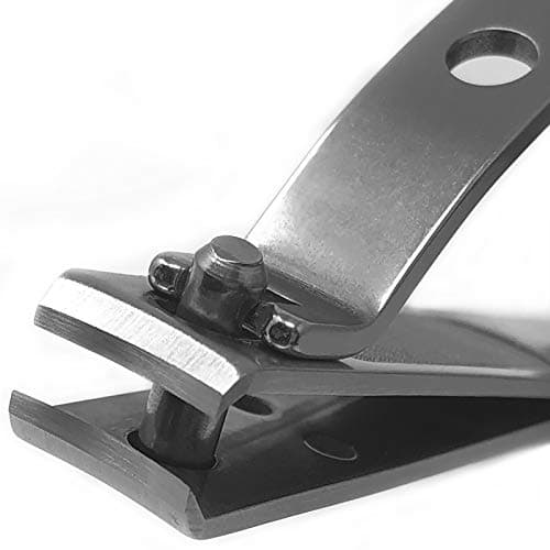 KOHM Curved Nail Clippers with Nail File (in Build) - Heavy Duty Stainless Steel Toe Nail Nippers Tool for Men, Women, Seniors & Adults - Thumbnail 5