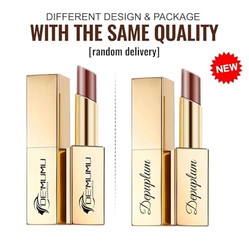 Depuplum Pink Red Shimmer Lipstick for Women Moisture Tinted Lip Balm Nourish Red Lip Gloss Cruelty Free Glitter Lip Stick (ZG115 Shine - Berry Pink) - Thumbnail 6