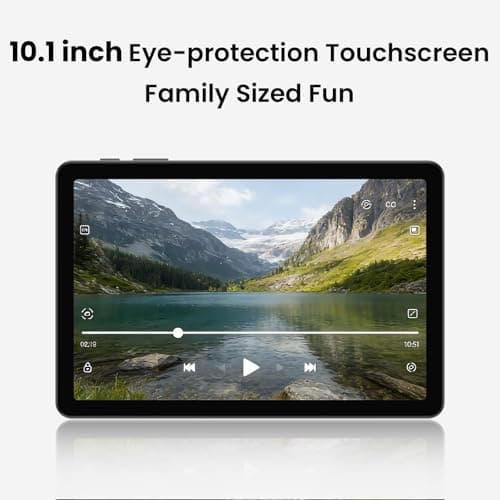 COLORROOM Android16 Tablet,10inch Tablets, Octa Core CPU, 24GB+64GB+512GB Expansion, 6000mAh Battery+18W Fast Charging, Dual WiFi, Dual Cameras,Widevine L1 Google Kids Space, Blue - Thumbnail 4