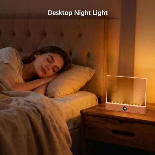 Choudao Tech LED Book Light and Night Light 2 in 1, 3 Color Temperatures & Stepless Dimming, USB Rechargeable Reading Light with Timer for Night Reading (Pink) - Thumbnail 6
