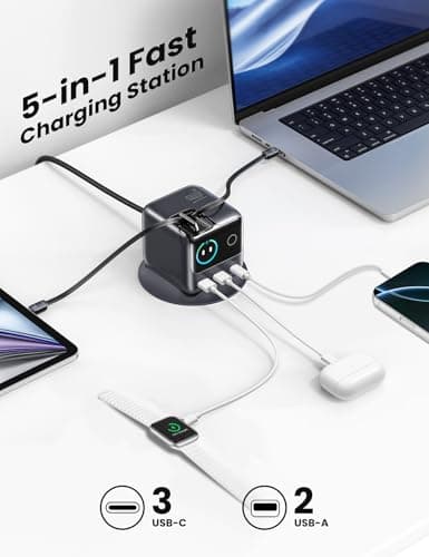 JOYROOM 140W GaN USB C Charging Station - Thumbnail 2