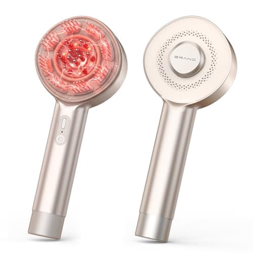 DZAVOK Electric Scalp Massager, 3-in-1 Scalp Care Brush with Oil Applicator, Waterproof IPX7, for Cleaning, Relaxation, and Healthy Scalp - Image 1