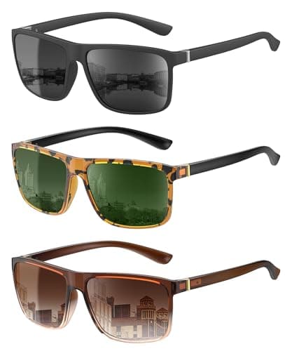 KALIYADI Womens-Sunglasses Polarized Sunglasses Womens: Retro Trendy Sun Glasses with UV400 Protection for Travel Driving - Image 1