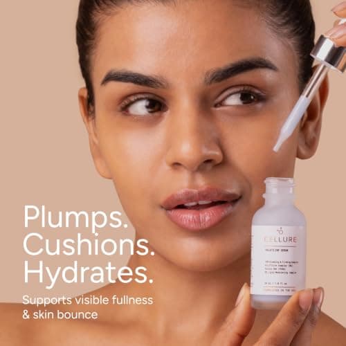 Cellure Volufiline Serum – Plumping & Firming Face Serum with 8% Volufiline, Snow Mushroom & PDRN for Fuller-Looking Skin, 1.0 fl oz (30 mL) - Thumbnail 5