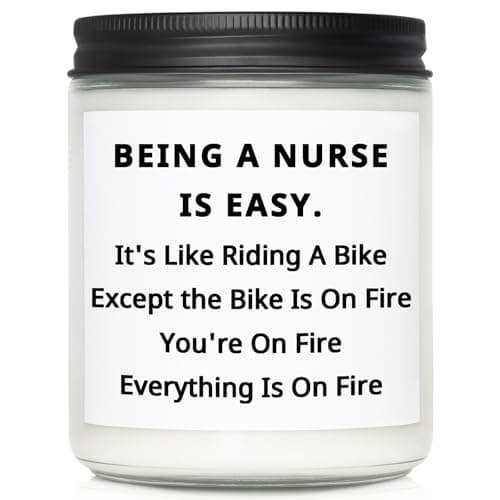 Nurse Gifts for Nurses, Nurses Week Gifts for Women Men Nurse Appreciation Gift for Practitioner Medical Assistant CNA RN LPN, Nursing School Student Graduation Gift for Her Him, Funny Birthday Candle - Image 1