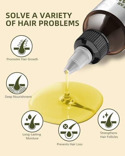 Ktintar 100% Natural Raw Batana Oil for Hair Growth, Dr Sebi Hair Growth Oil From Honduras, Thicker & Stronger Hair, Prevents Hair Loss, Eliminates Split Ends 4.23 Fl Oz (Pack of 1) - Thumbnail 2