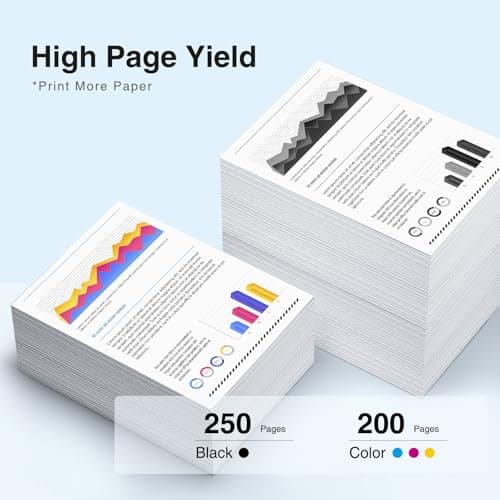 Starink LC501 Ink Cartridges 4 Pack, Replacement for Brother LC501 LC501XL Series LC501 Ink, Works with Brother Work Smart MFC-J1360DW MFCJ1360DW MFC-J1260DW MFC-J1410DW Printers & MFC-J1360DW Ink - Thumbnail 5