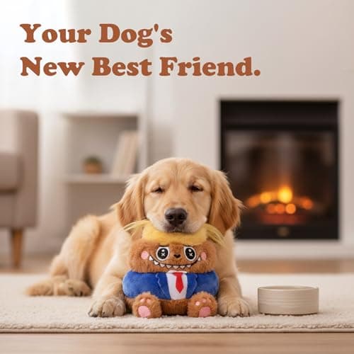 jaycos Funny Iconic Parody Plush Dog Toy - 6" Interactive Shaking Wobble Sound Toy, Durable Stuffed Pet Toy with Detachable Keychain for Small & Medium Dogs - Thumbnail 5
