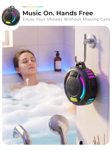 havit Bluetooth Shower Speaker IP67 Waterproof Portable Speakers Wireless - Thumbnail 5