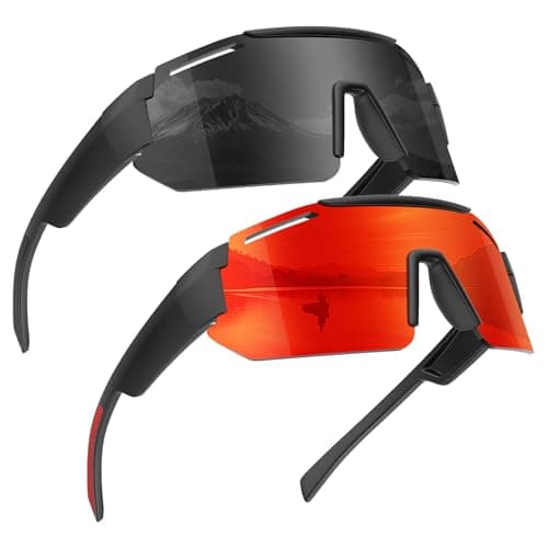 KALIYADI Polarized Youth Baseball Sunglasses: Kids Sunglasses for Boys Girls Sports Cycling Running UV400 Protection Age 6-14 - Image 1