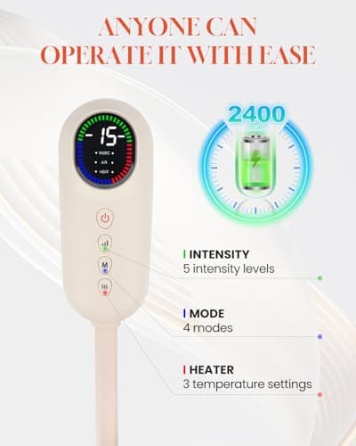 LovHomdecr Electric Head Massager, White Noise Aids Sleep Eye Massager with Heat - Thumbnail 6