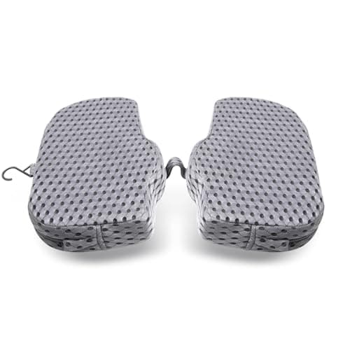 RUIERS U Shaped Shower Seat Cushion, Quick Drying Shower Chair Cushion, Bathtub Chair Pad with 4D Air Fiber Materia, Shower Seat Mat with Mesh Cover and Hook, for Elderly, Senior, Handicap, Disabled - Image 1