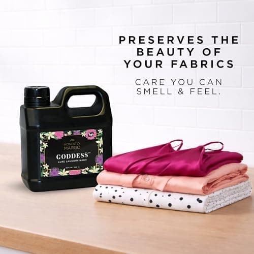 Honestly Margo Luxury Goddess Laundry Wash Detergent (32 Oz) – Women Laundry Detergent Infused With Luxurious Scent Notes, Delicate Laundry Soap, Long Lasting Fragrance – Sulfate and Paraben Free - Thumbnail 6