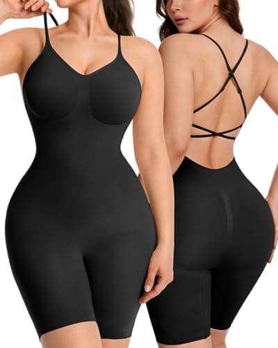 anylost Backless Shapewear for Women with Tummy Control, Seamless Low Back Shapewear Bodysuit for Women, Full Body Shape - Image 1
