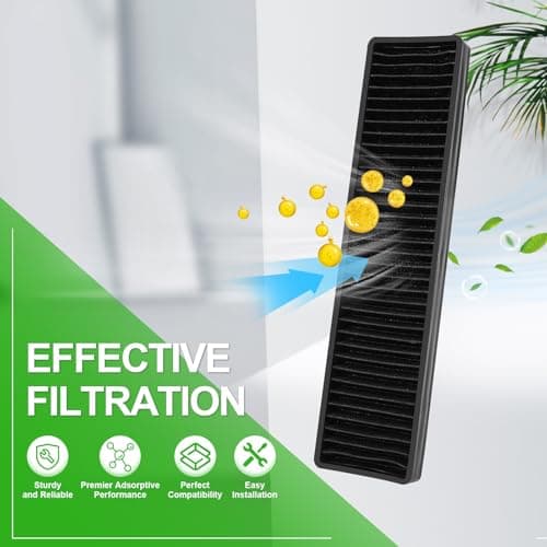 PROKITCHEN 5230W1A003A Microwave Filter Replacement Compatible with LG Microwave, Charcoal Filter Fit for GE for Kenmore for Charbroil for Eureka Microwave Parts Filters LMHM2237BD LMV1650ST, 2 Pack - Thumbnail 4