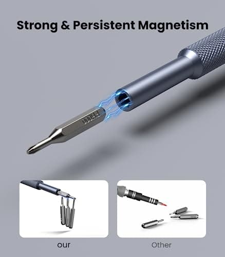 AXTH 38in1 S2 Metal Precision Screwdriver Set, Durable Small Repair Tool - Thumbnail 4