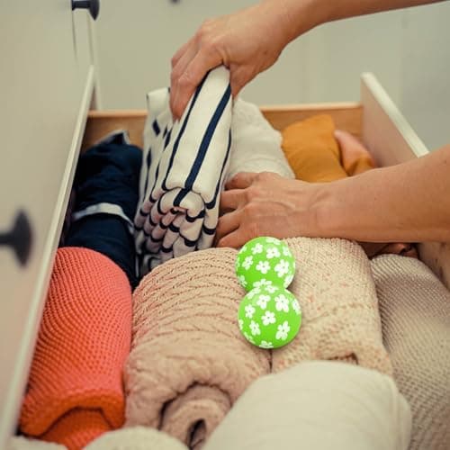 SCENTORINI Shoe Deodorizer Balls, Fresh Jasmine Scent * 6, Sneaker Deodorizer Balls Odor Eliminator, Long Lasting Shoe Fresheners for Smell Boots, Locker Gym Bag, Drawers, Small Spaces - Thumbnail 6