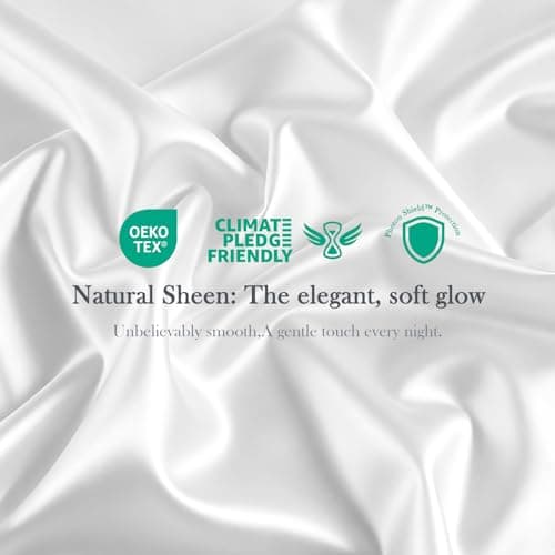 Avolare Silky Cooling Pillow Cases Set of 2, Arc-Chill 3.0 Pillow Cases Standard Size for Hot Sleepers,Gentle on Hair and Skin, Zipper Cooling Pillow Cover, Machine Washable, (White) - Thumbnail 6