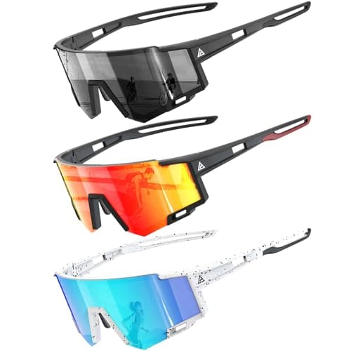 KALIYADI Kids-Sunglasses Sports Sunglasses-for-Kids: Youth Sun Glasses with UV400 for Running Cycling Age 6-14 - Image 1
